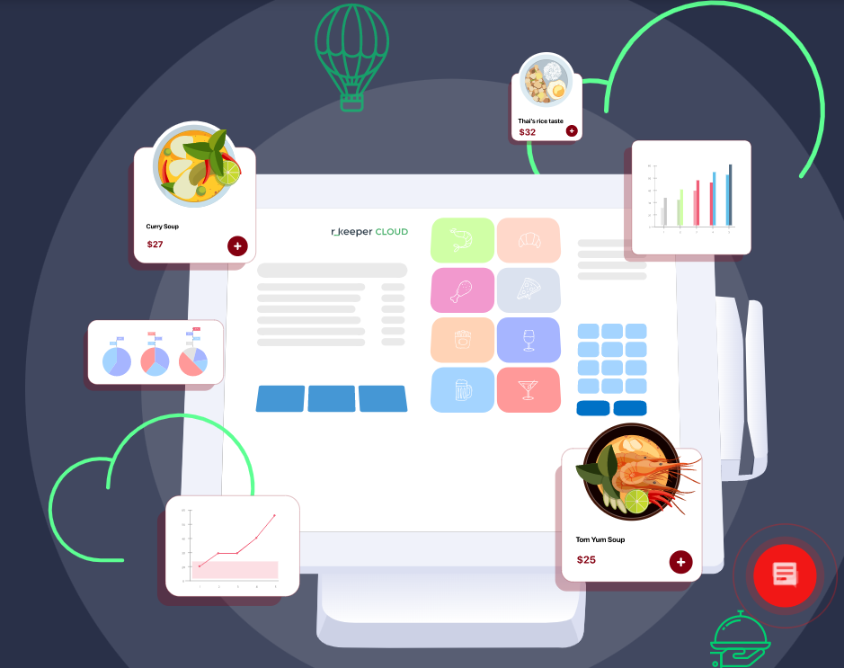 Phần mềm quản lý nhà hàng chuyên nghiệp R-Keeper Cloud